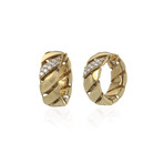 Roberto Coin 18k Two-Tone Gold Diamond Earrings