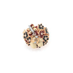 Roberto Coin // 18k Two-Tone Gold Diamond Ring // Ring Size: 6.5 // Store Display