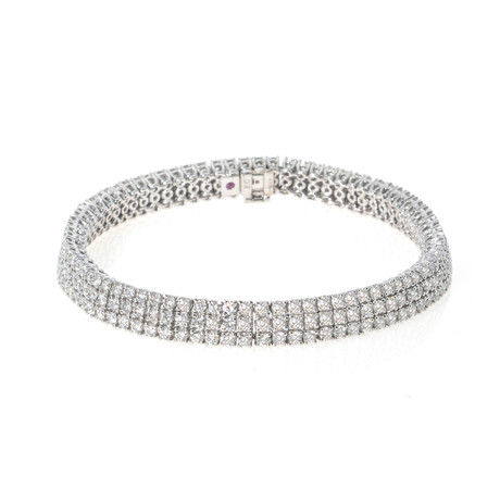 Roberto Coin 18k White Gold Diamond Bracelet