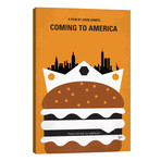 Coming To America Minimal Movie Poster // Chungkong (26"W x 40"H x 1.5"D)
