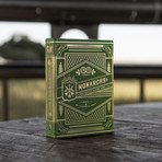 Monarch Playing Cards // Green // Set of 2