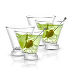 Round Martini Glasses // Set of 4