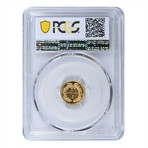 1862 Princess $1 Gold Piece PCGS Certified MS63