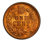 1900 Indian Head Cent PCGS Certified MS66RD