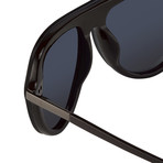 Men's PL74C6SUN Sunglasses // Chocolate + Gunmetal + Bronze Mirror