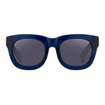 Men's PL159C4SUN Sunglasses // Deep Blue + Gray