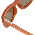 Women's PL37C7SUN Sunglasses // Amber + Olive