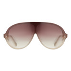 Unisex PL3C5SUN Sunglasses // Vapor + Brown Gradient
