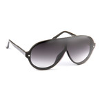 Unisex PL3C2SUN Sunglasses // Black + Gray Gradient