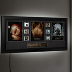 The Hobbit Trilogy // Mixed Montage FilmCells Presentation with Backlit LED Frame