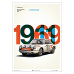 Porsche 911R // White // Tour de France // 1969