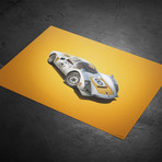 Porsche 906 // White // Japanese GP // 1967 // Colors of Speed Poster