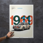 Porsche 911R // White // Tour de France // 1969