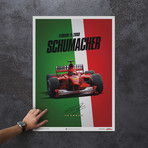Ferrari F1//2000 // Michael Schumacher // Italy // Suzuka GP // Poster