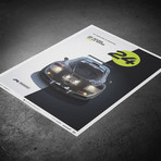 McLaren F1 GTR // 24h Le Mans // Poster