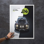 McLaren F1 GTR // 24h Le Mans // Poster