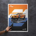 McLaren F1 LM / GTR // Poster