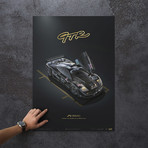 McLaren F1 GTR // 24h Le Mans // Unique & Limited Edition Poster