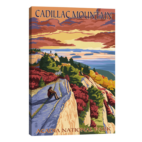 Acadia National Park (Cadillac Mountain) // Lantern Press