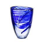 Contrast Vase (Blue)