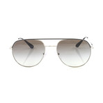 Unisex PR55US Sunglasses // Matte Gunmetal + Silver