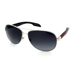 Prada // Women's PR32PS-2AU6S1 Sunglasses // Brown + Brown Gradient