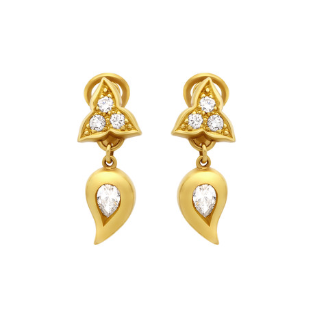Assael 18k Yellow Gold Diamond Earrings