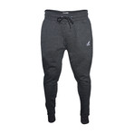 Two-Tone Drawcord Joggers // Charcoal Mix (S)