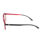 Men's AOM005 Sunglasses // Black + Red