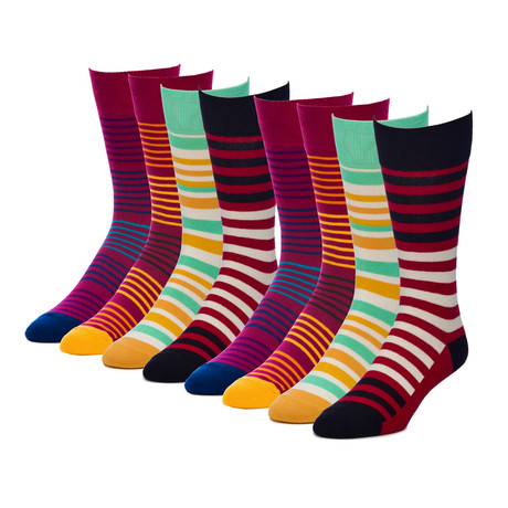 Excess Radiance Crew Sock // Pack of 8