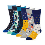Dimension Sonic Crew Sock // Pack of 6