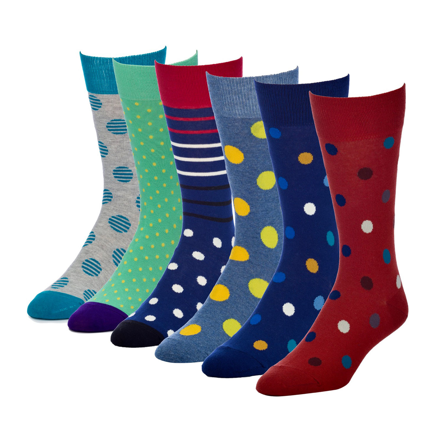 Charisma Modest Crew Sock // Pack of 6 - Strollegant - Touch of Modern