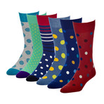 Charisma Modest Crew Sock // Pack of 6