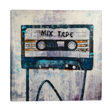 Mix Tape // Francis Ward (26"W x 26"H x 1.5"D)