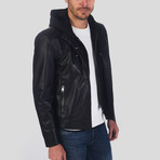 Ceylanpinar Leather Jacket // Black (3XL)