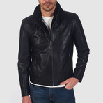 Ceylanpinar Leather Jacket // Black (L)