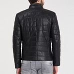 Erdemli Leather Jacket // Black (M)