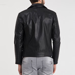 Birecik Leather Jacket // Black (M)