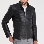 Erdemli Leather Jacket // Black (2XL)
