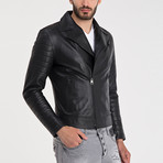 Birecik Leather Jacket // Black (S)
