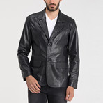 Didim Leather Jacket // Black (3XL)