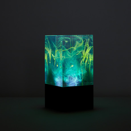 Resin Table Lamp // Aurora (Bulb + Base)