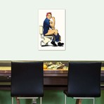 We Can Do It Loo On The Toilet // WyattDesign (26"W x 40"H x 1.5"D)