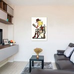 Cowgirl On The Toilet // WyattDesign (26"W x 40"H x 1.5"D)