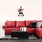 Elvis On The Toilet // WyattDesign (26"W x 40"H x 1.5"D)