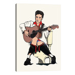 Elvis On The Toilet // WyattDesign (26"W x 40"H x 1.5"D)