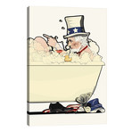 Uncle Sam In The Bath // WyattDesign (26"W x 40"H x 1.5"D)