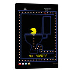 Pac Man On The Toilet // WyattDesign (26"W x 40"H x 1.5"D)