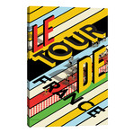 Tour De France Peloton // WyattDesign (26"W x 40"H x 1.5"D)