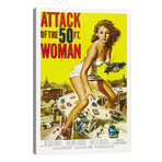 Attack of The 50 Foot Woman Vintage Movie Poster // Reynold Brown